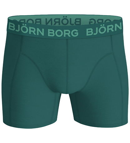 Björn Borg Boxershorts - 3-pak - Stretch - Sort/Grøn/Beige