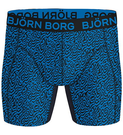 Björn Borg Boxershorts - 2-pak - Lightweight - Sort/Blå