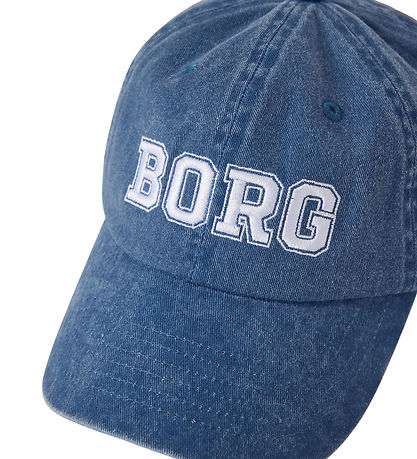 Björn Borg Kasket - Washed - Logo - Monaco Blue