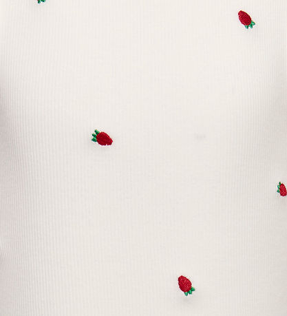 Kids Only Tanktop - KogJilly - Cloud Dancer/Berry