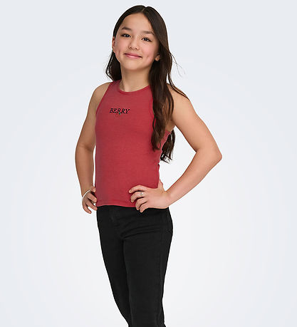 Kids Only Tanktop - KogJilly - Barbados Cherry/Strawberry