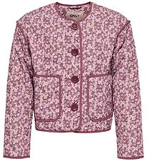 Kids Only Jacket - CookTenna - Rose Brown/Ditsy Flower