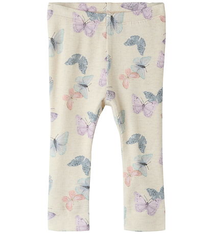 Name It Leggins - Rib - NbfFilua - Peyote/Melange