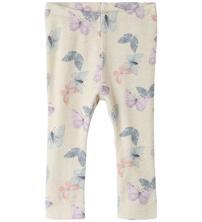 Name It Leggins - Rib - NbfFilua - Peyote/Melange