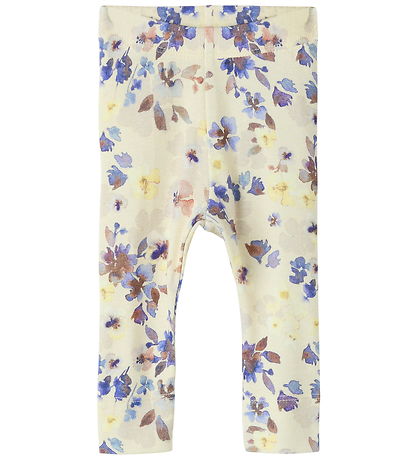 Name It Leggings - NbfFlora - Amandelmelk