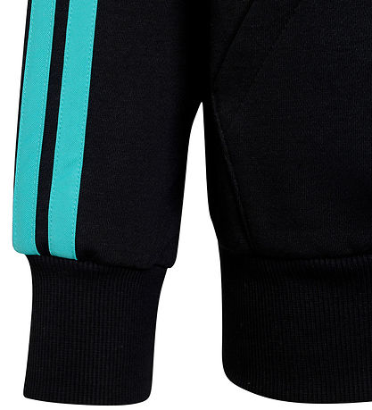 adidas Performance Cardigan - MER DNA FZ HD Y - Black/Semiru