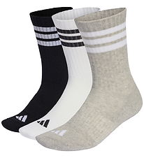 adidas Performance Strømper  -3-pak - Crew - Mgreyh/White/Black