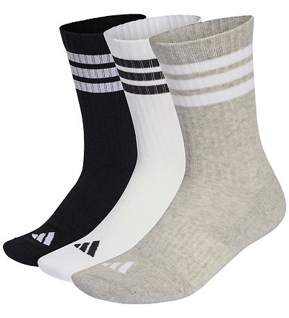 adidas Performance Strømper  -3-pak - Crew - Mgreyh/White/Black