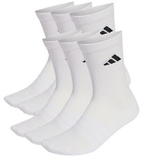 adidas Performance Strømper - 6-pak - Ess Crew - White/White/Bla