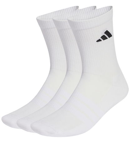 adidas Performance Strømper - 3-pak - Ess Crew - White/White/Bla