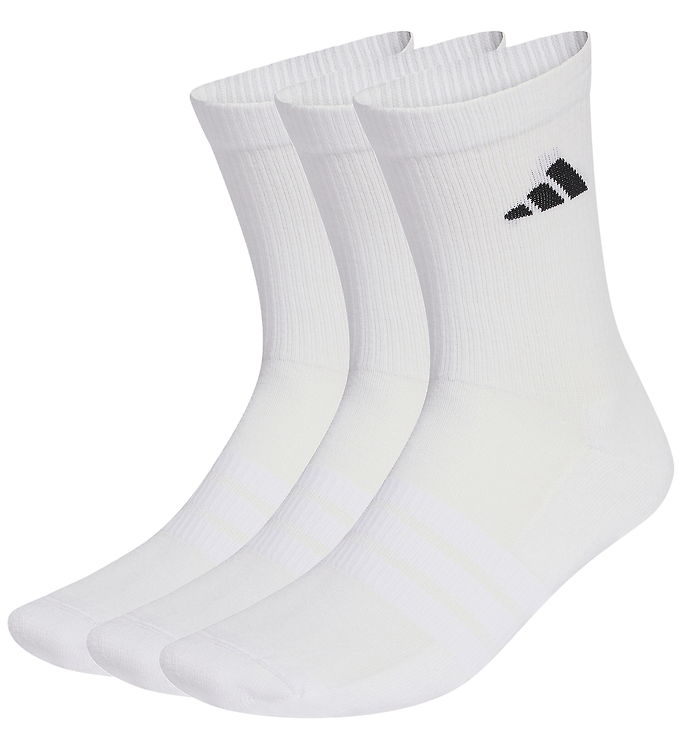 adidas Performance Strømper - 3-pak - Ess Crew - White/White/Bla