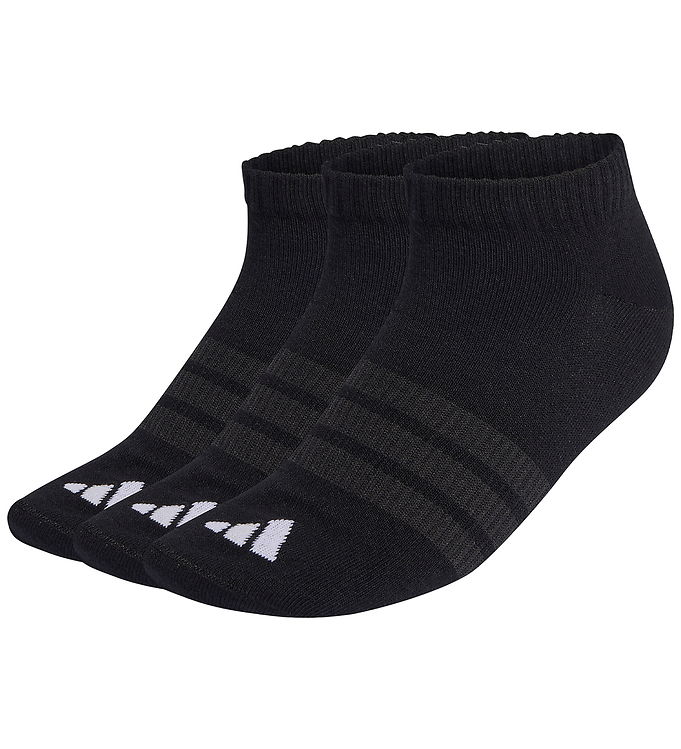 adidas Performance Strømper - 3-pak - Ess Low - Black/Black/Whit