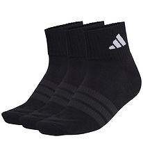 adidas Performance Strømper - 3-pak - Ess Ank - Black/Black/Whit
