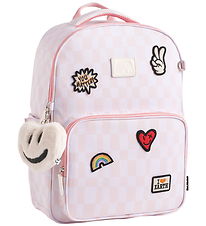 Molo School Backpack - Backpack Mate - Pink Check