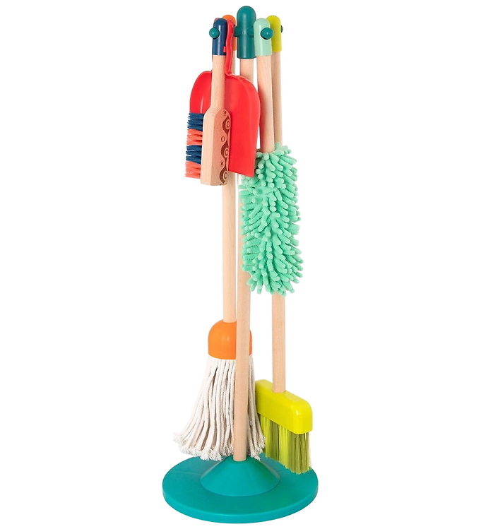 B. toys Rengørningssæt - 72 cm - 6 Dele - Clean 'N' Play