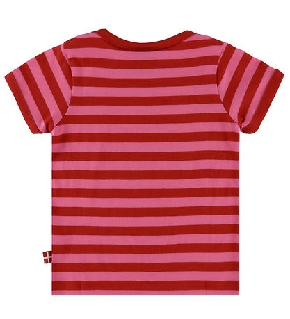 Danefæ T-shirt - Freja - Pink/DK Red