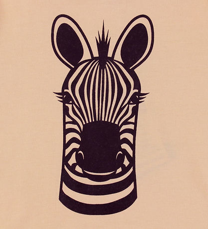 DYR-Cph T-shirt - Dyrhide - Nougat Zebra