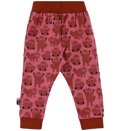 DYR-Cph Sweatpants - Dyrhiss Jog Soft - Cherry Multiroed Panda