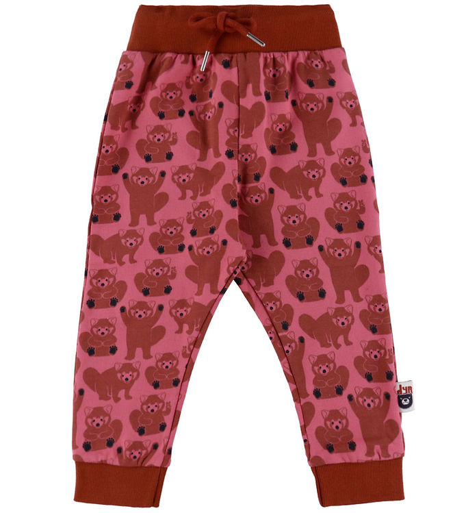 DYR-Cph Sweatpants - Dyrhiss Jog Soft - Cherry Multiroed Panda