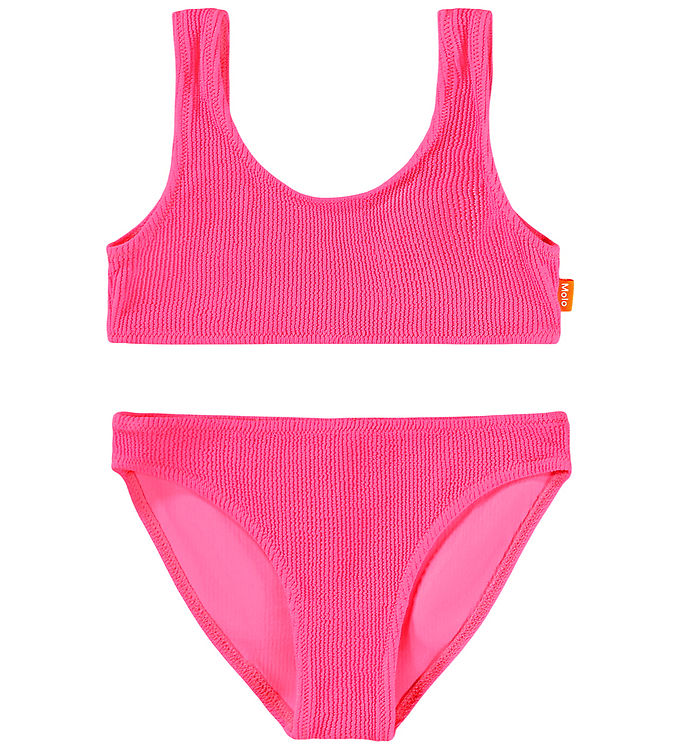 Molo Bikini - UV50+ - Nola Crepe - Neon Pink