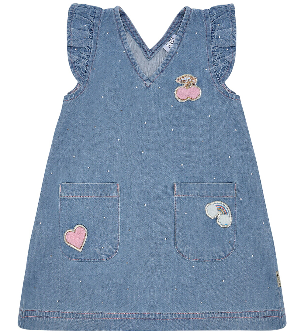 Hust and Claire Robe - Karoline - Blue Denim - Hust and Claire - 4 ans 104 - Robe 44 €