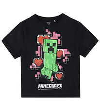 Name It T-Shirt - NkfJyra - Minecraft - Schwarz