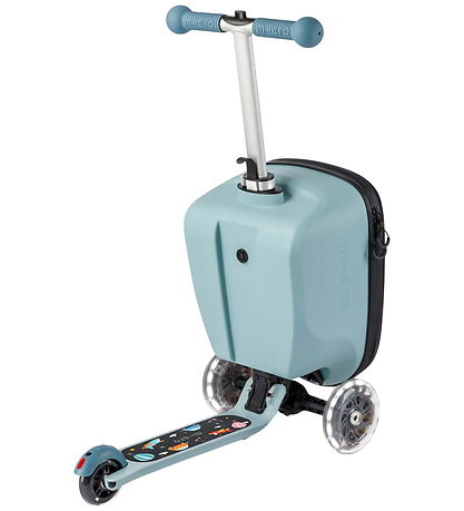 Micro Løbehjul - Luggade Junior Patch & Play - Frosty Blue