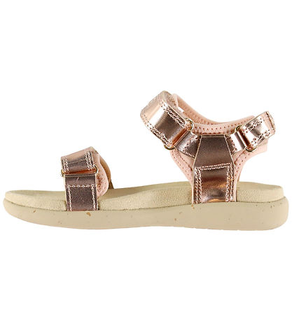 Woden Sandaler - Cirkeline Metallic - Rose