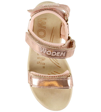Woden Sandaler - Cirkeline Metallic - Rose