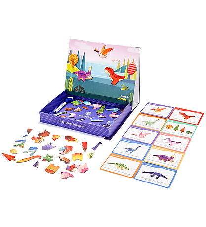 MierEdu Magnetisk Legesæt - Dinosaurer