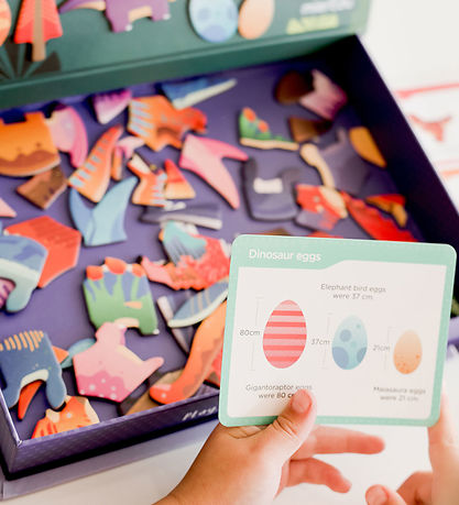 MierEdu Magnetisk Legesæt - Dinosaurer