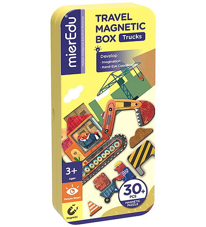 MierEdu Magnetisk Rejsesæt - Byggeplads