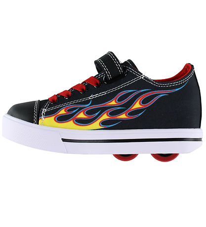 Heelys Rullesko - Snazzy X2 - Sort/Gul/Rød