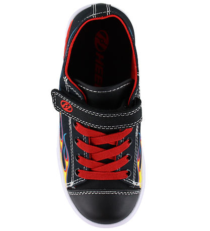 Heelys Rullesko - Snazzy X2 - Sort/Gul/Rød