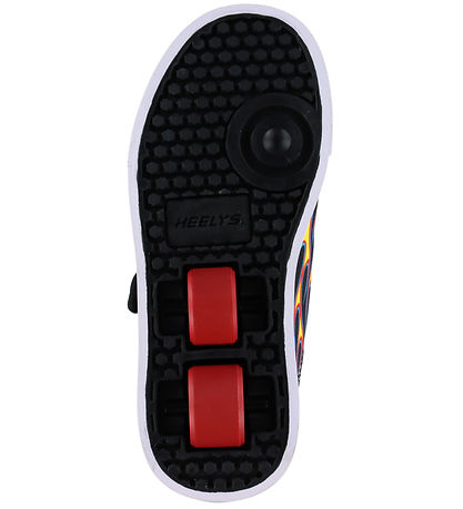 Heelys Rullesko - Snazzy X2 - Sort/Gul/Rød