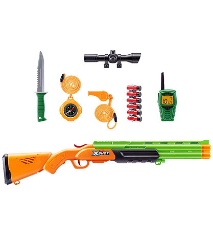 X-SHOT Skumgevær - Wild Adventure - 6 Darts