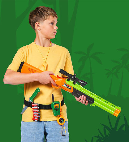 X-SHOT Skumgevær - Wild Adventure - 6 Darts