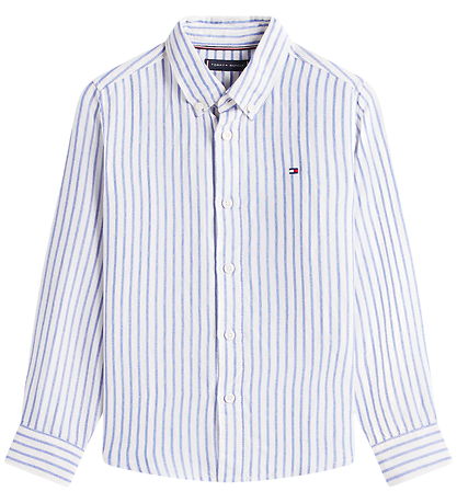 Tommy Hilfiger Skjorte - Empire Blue Stripe