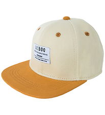 Lil'Boo Copenhagen Kasket - Organic Block Snapback - Caramel/ Sa