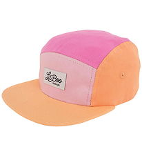 Lil'Boo Copenhagen Cap - Block Blush - Orange/Pink