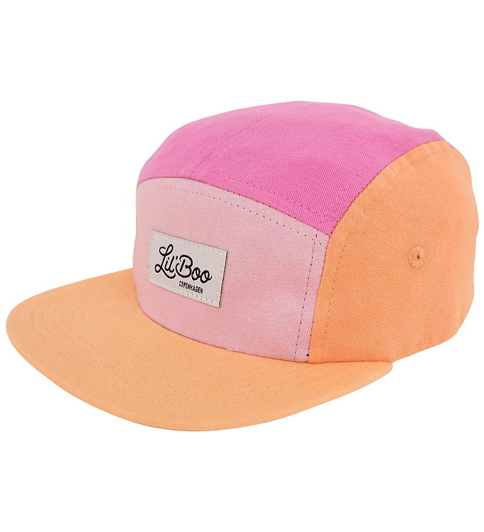 Lil'Boo Copenhagen Kasket - Block Blush - Orange/ Pink