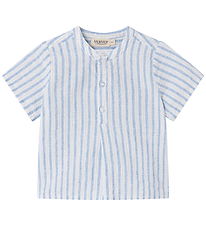 MarMar T-shirt - Totoro - Surf Blue Stripe
