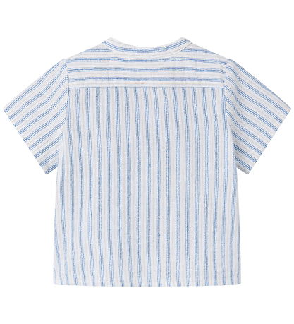 MarMar T-shirt - Totoro - Surf Blue Stripe