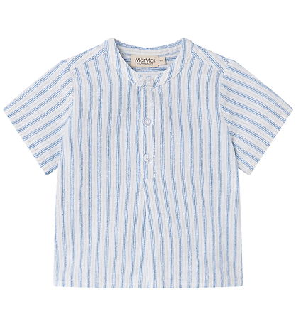 MarMar T-shirt - Totoro - Surf Blue Stripe