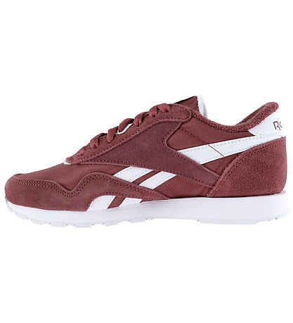 Reebok Sko -  Classic Nylon - Blackberry/Ftwwhite