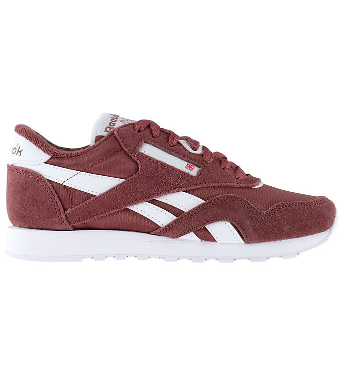 Reebok Sko - Classic Nylon - Blackberry/Ftwwhite