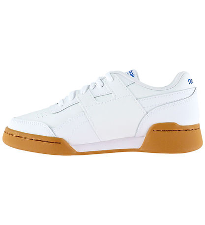 Reebok Sko - Workout Plus - White/Blue/Red