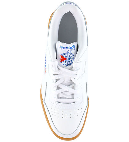 Reebok Sko - Workout Plus - White/Blue/Red