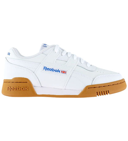 Reebok Sko - Workout Plus - White/Blue/Red
