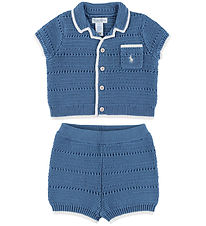 Polo Ralph Lauren Tricots - Bloomers/Gilet - Blue